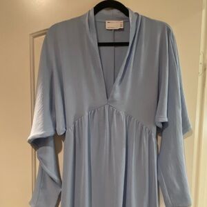 Maternity Dress, light blue, size 4